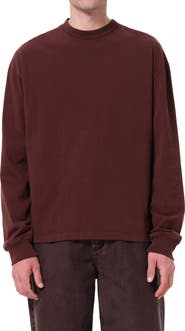 AGOLDE Asha Long Sleeve Cotton T-Shirt