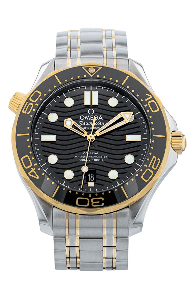 Watchfinder & Co. Omega Preowned Seamaster Diver 300M Bracelet Watch, 42mm, Main, color, 