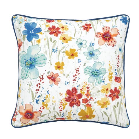 Sheila Floral Accent Pillow