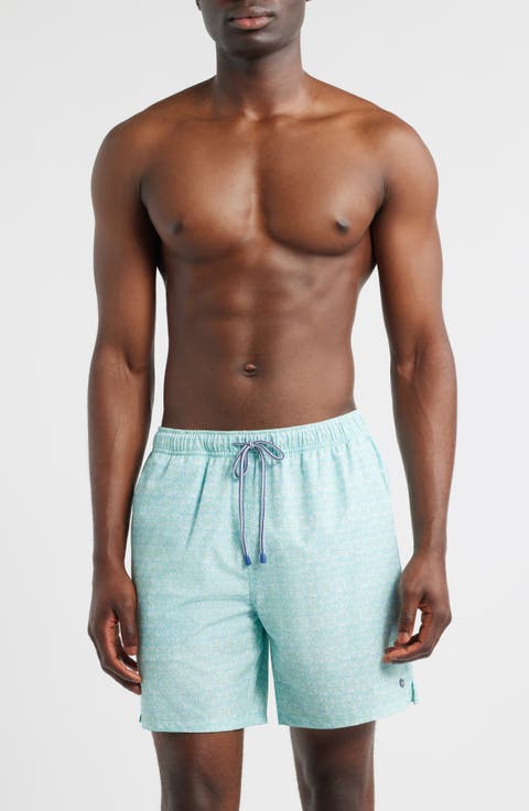 Tide Lines Swim Trunks