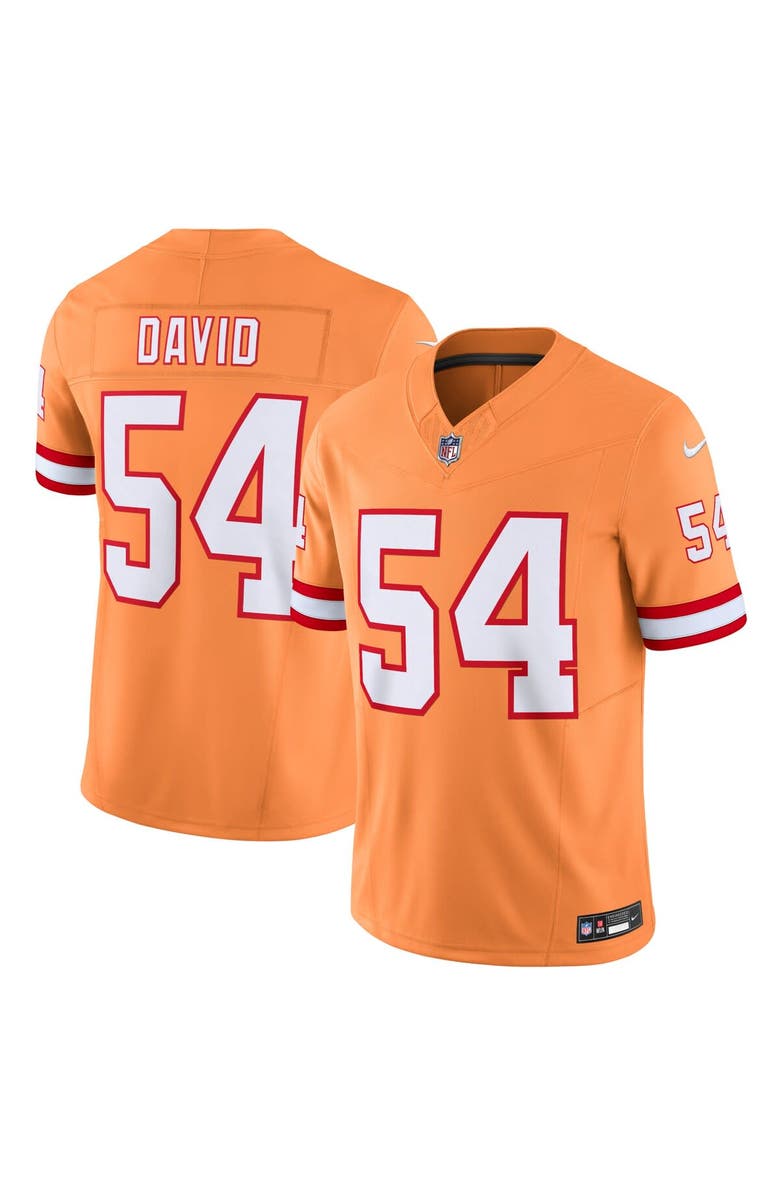 Nike Men's Nike Lavonte David Orange Tampa Bay Buccaneers Vapor F.U.S.E. Limited Jersey, Alternate, color,