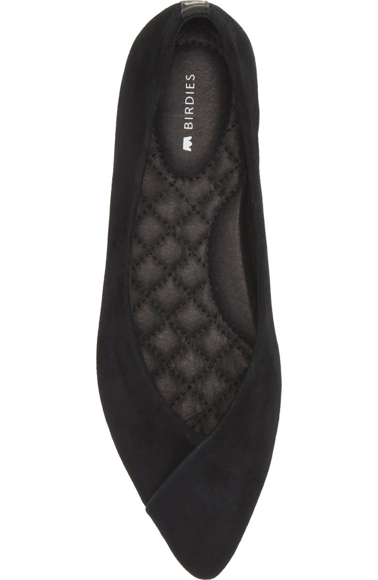 Birdies Goldfinch Suede Ballet Flat, Alternate, color,