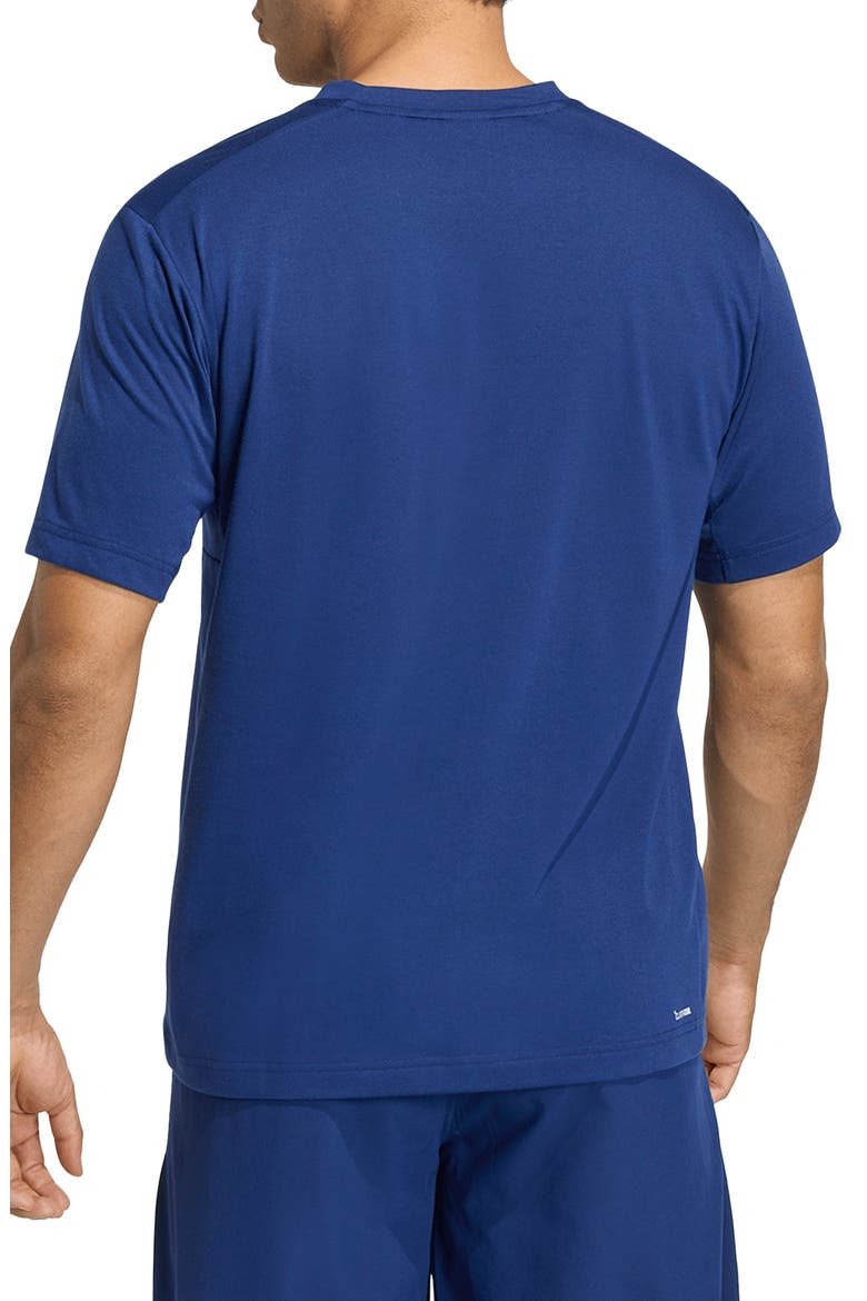 Climacool Workout Essentials Base T-Shirt, Alternate, color, DARK BLUE