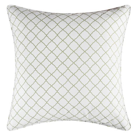 26" x 26" Clarissa Cotton Euro Sham - Machine Washable