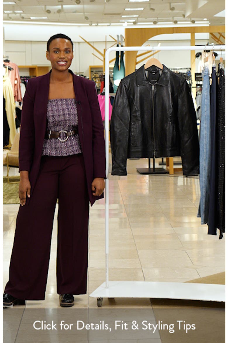 Lusan Leather Moto Jacket video