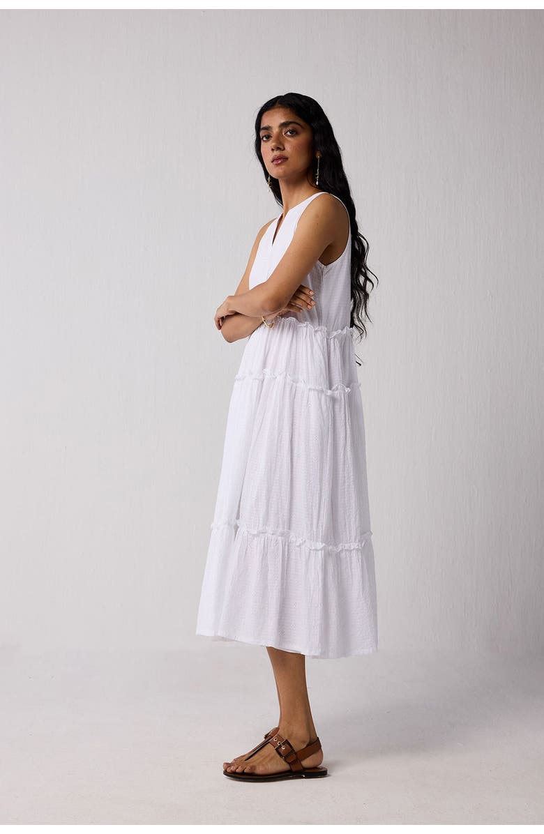 Reistor Sleeveless Easy Maxi Dress, Alternate, color, White