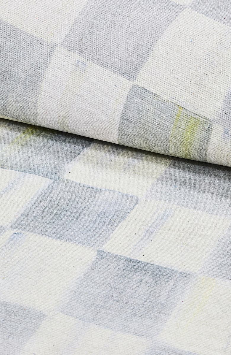 MACKENZIE CHILDS Sterling Check Washable Runner, Alternate, color, Sterling