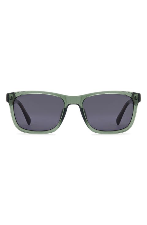 56mm Rectangular Sunglasses