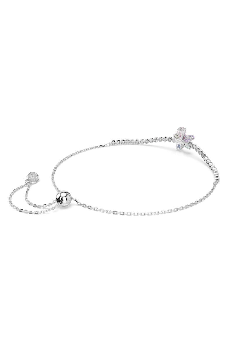 x Ariana Grande Multicolor Crystal Bracelet, Alternate, color, SILVER/ MULTI