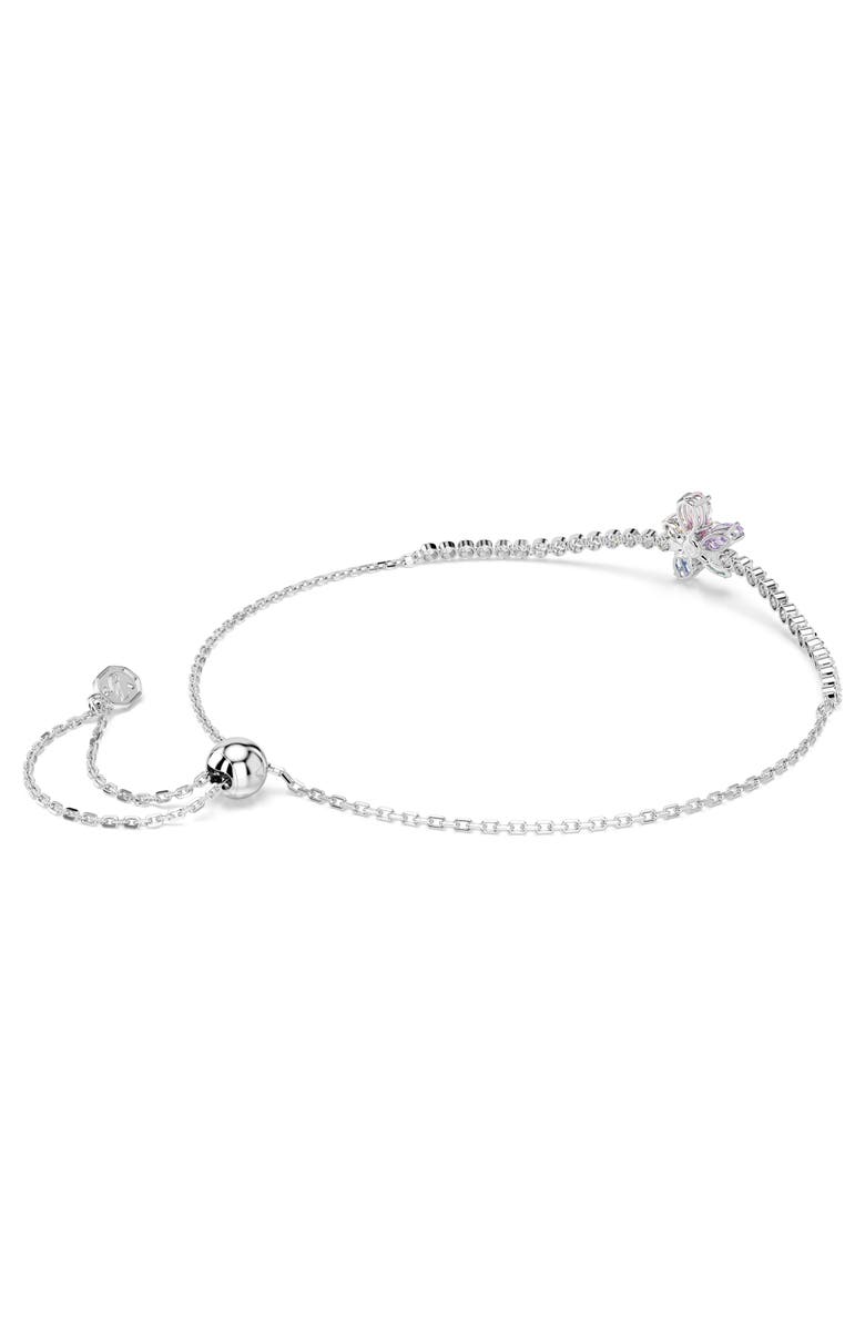 Swarovski x Ariana Grande Multicolor Crystal Bracelet, Alternate, color, Silver/ Multi