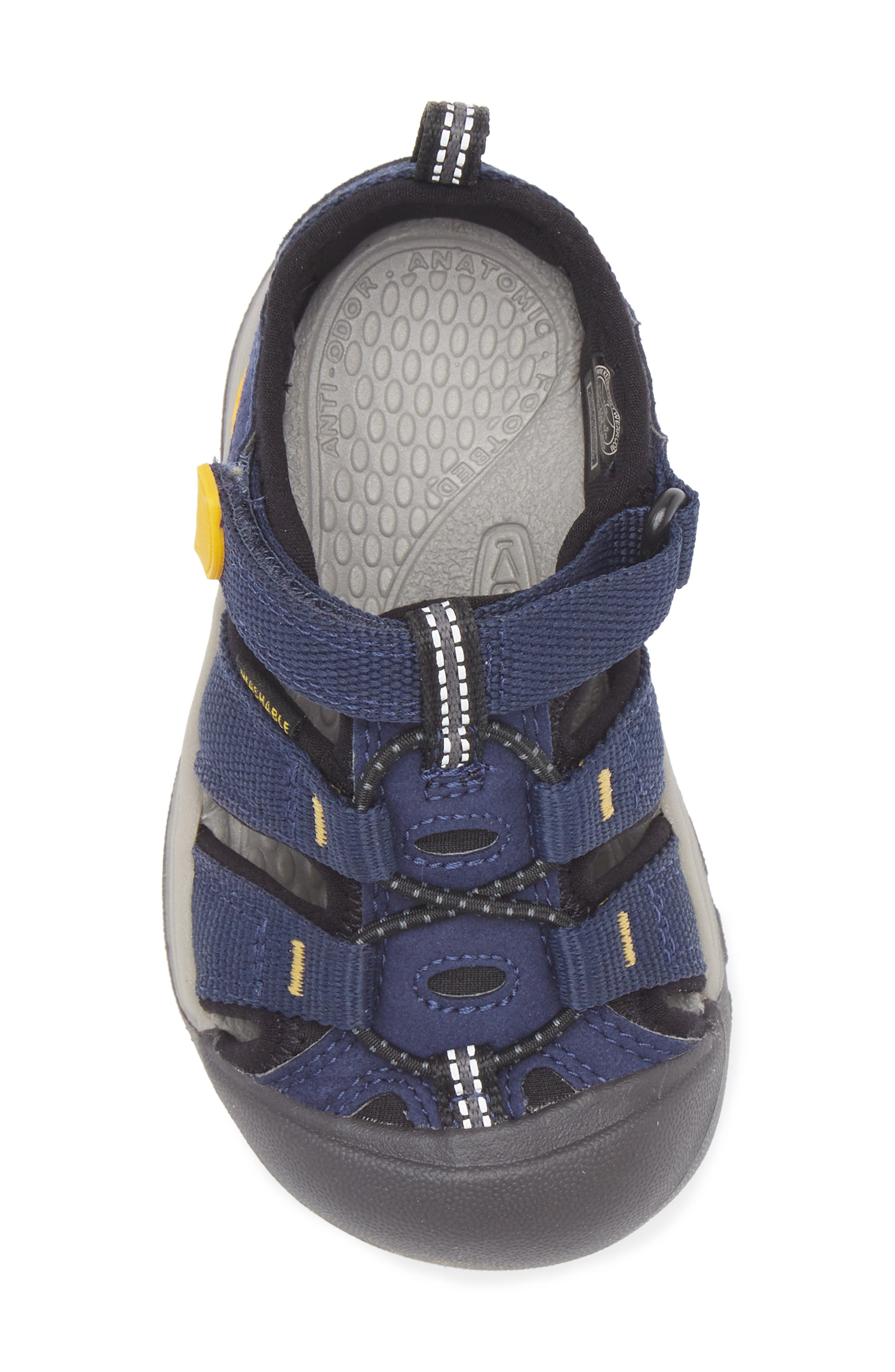 KEEN Kids
 Newport H2 Sandal, Alternate, color, Naval Academy/ Keen Yellow
