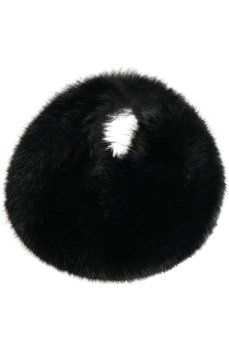 Naked Wardrobe Mini Faux Fur Bag, Main, color,