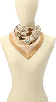 COACH Originals Print Silk Square Scarf
