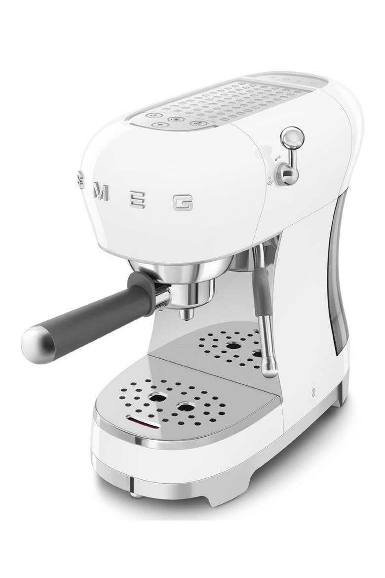 Manual Espresso Machine, Alternate, color, WHITE