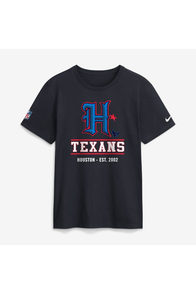 Men's Nike Navy Houston Texans Sideline Alternate Final Sprint Dri-FIT T-Shirt, Main, color, Navy