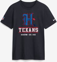 Nike Men's Nike Navy Houston Texans Sideline Alternate Final Sprint Dri-FIT T-Shirt