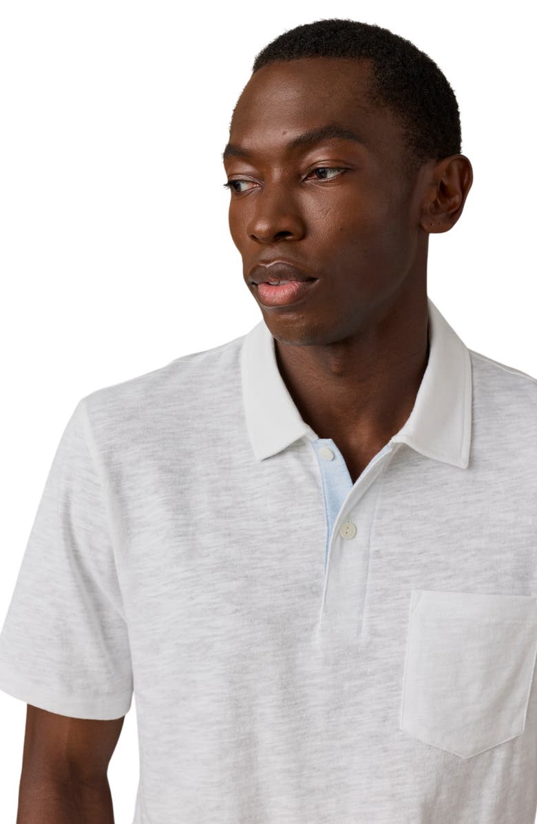 Faherty Breeze Burnout Pocket Polo, Alternate, color, 