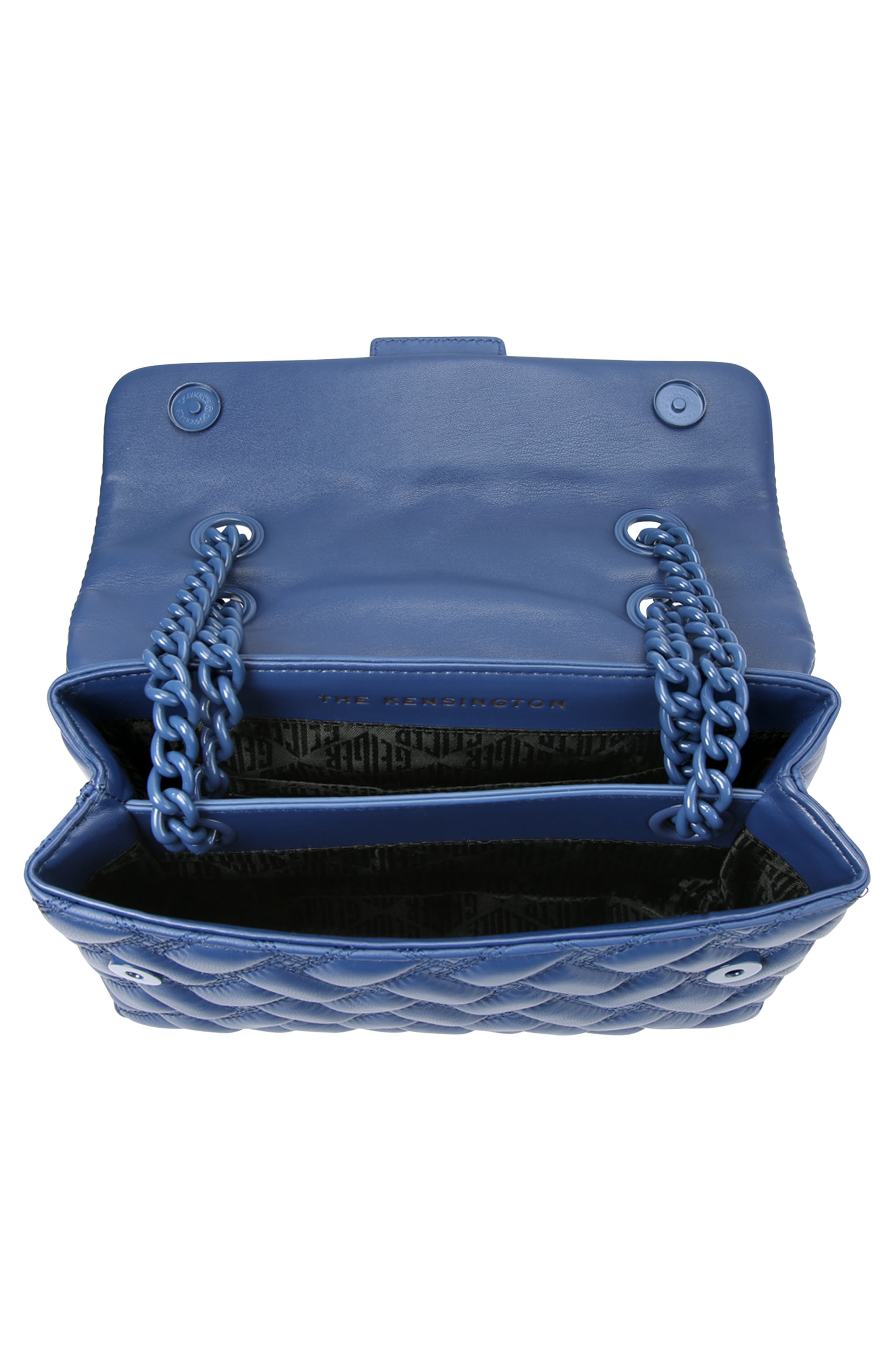 Kurt Geiger London Kensington Drench Quilted Leather Convertible Shoulder Bag, Alternate, color, 