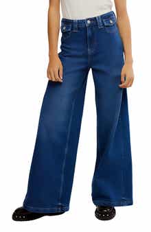 Free People Kellee High Waist Wide Leg Palazzo Jeans