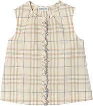 Burberry Check Cotton Top
