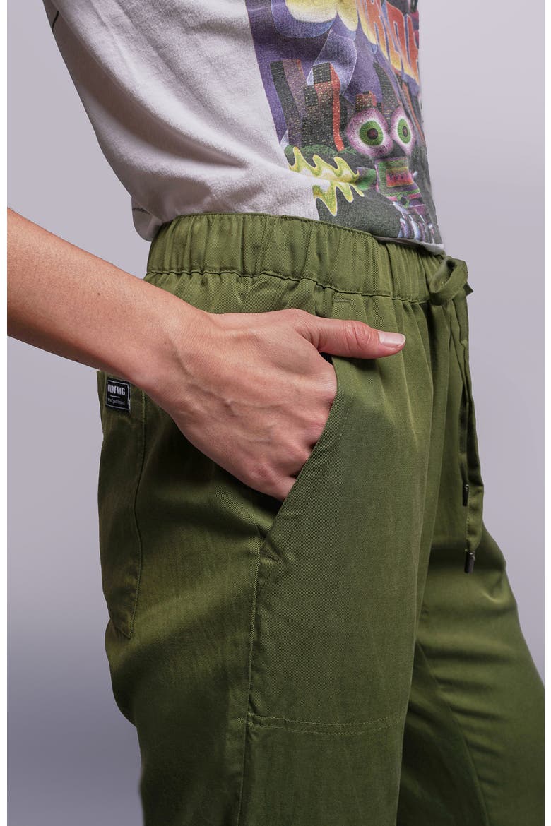 The Everyday Drawstring Pant, Alternate, color, MOSS GREEN