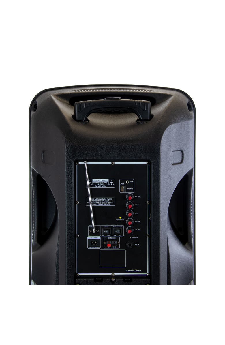 Befree Sound 15in Rechargeable Bluetooth Portable Party PA Speaker System, Alternate, color, Blue