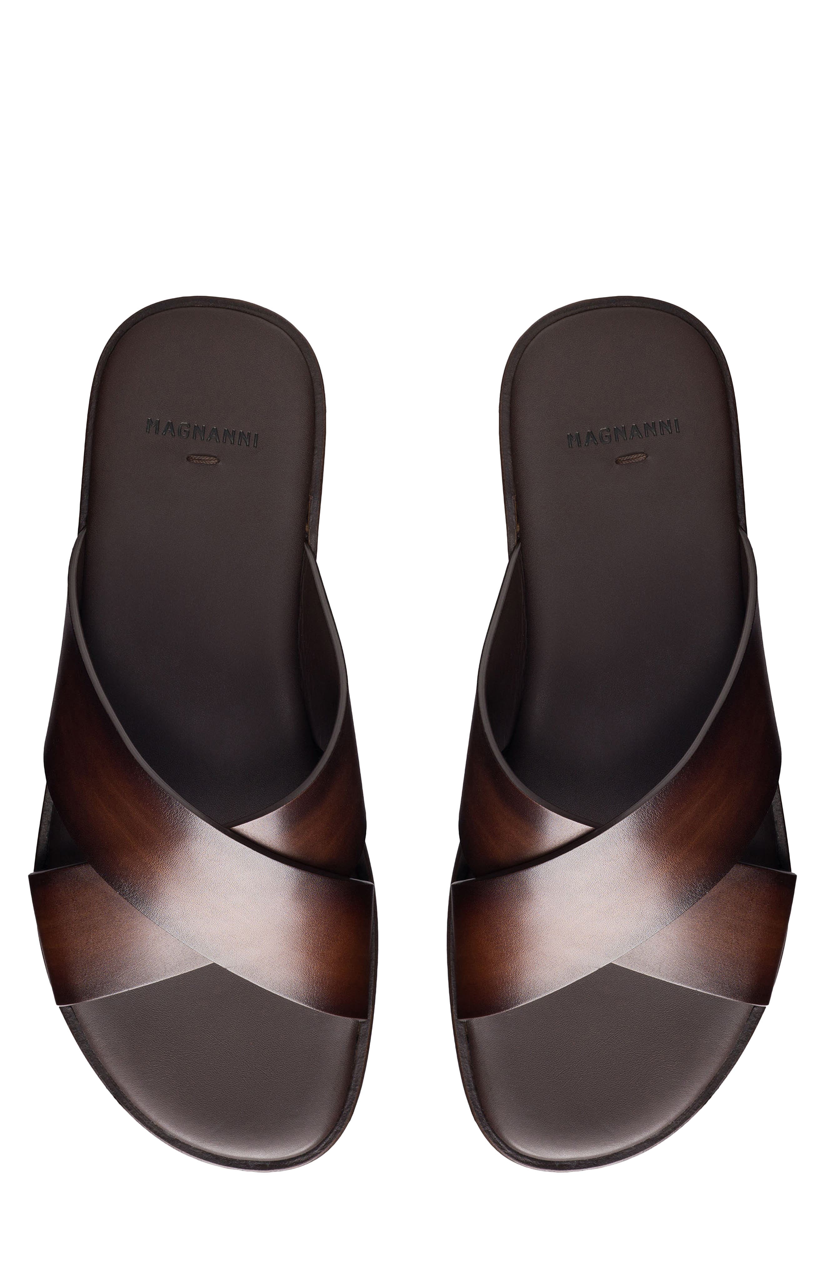 Magnanni Aldea Cross Strap Sandal, Alternate, color, 