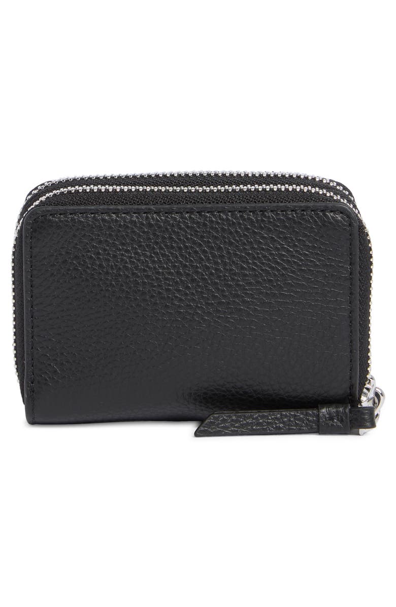 AllSaints Fetch Card Wallet, Alternate, color, Black