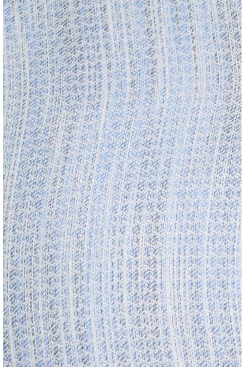 Collin Jacquard Cotton Button-Up Shirt, Alternate, color, LT. BLUE