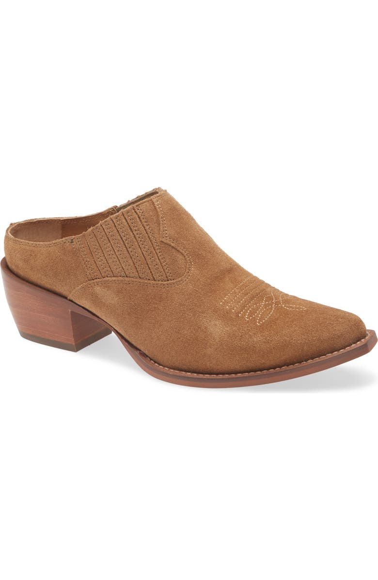 Frye Sacha Mule, Main, color, Almond