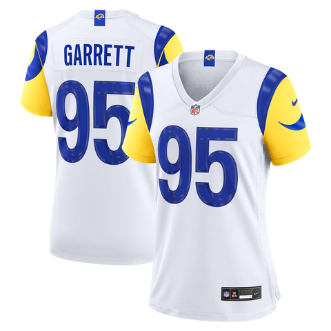 Women's Nike Myles Garrett White Los Angeles Rams Game Jersey