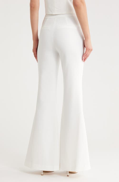 A.l.c . Anders High Waist Bell Bottom Pants In Multi