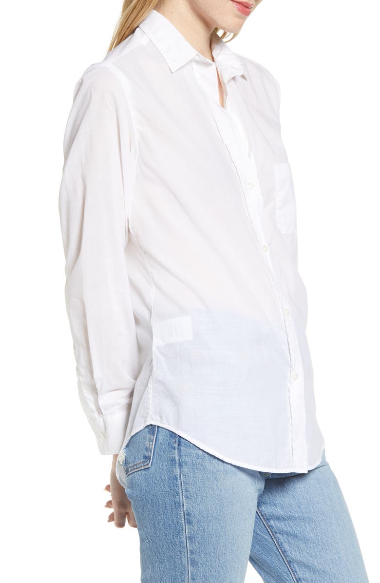 Grayson The Hero Tissue Cotton Button-Up Shirt, Alternate, color, 