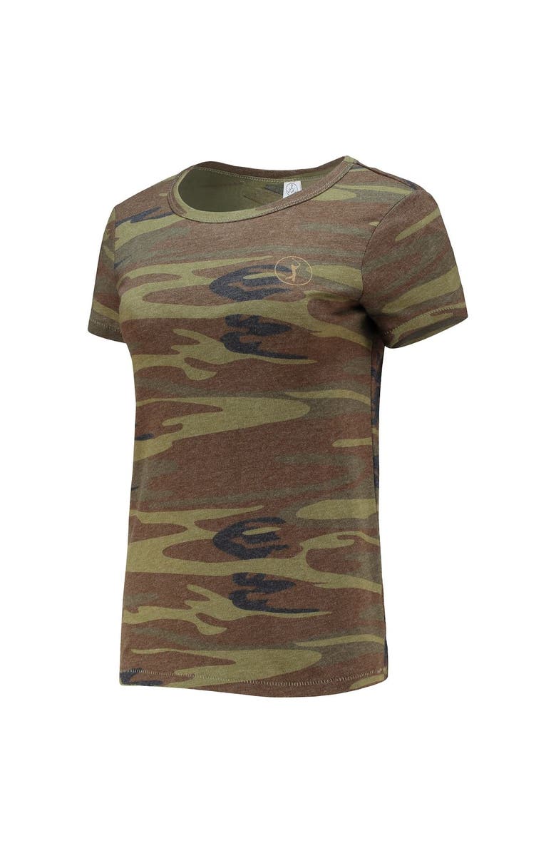ALTERNATIVE APPAREL Women's Alternative Apparel Camo THE PLAYERS Eco-Crew Tri-Blend T-Shirt, Alternate, color, 