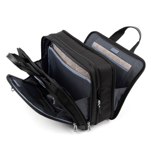 Travelpro Platinum Elite Expandable Business Laptop Briefcase, Fits Up To 15.6 Laptop In Shadow Black