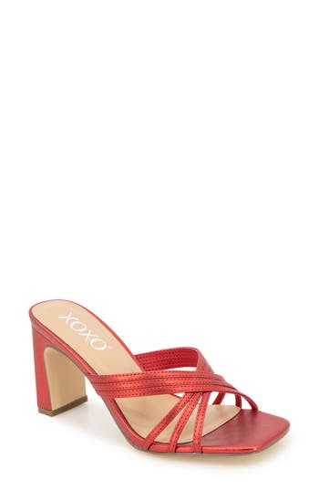 Xoxo Fanny Sandal In Lipstick