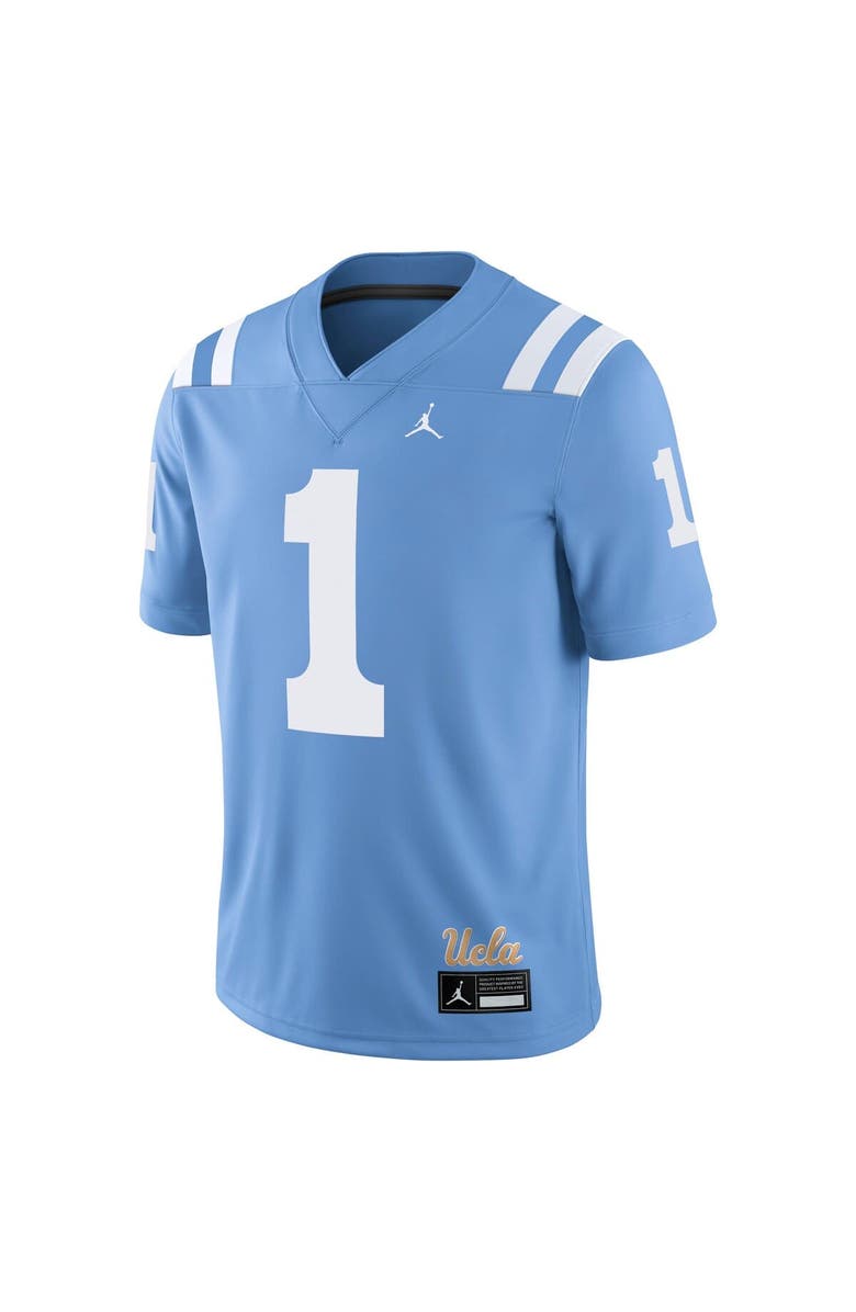 Jordan Brand Men's Jordan Brand #1 Light Blue UCLA Bruins Alternate Game Jersey, Alternate, color, Light Blue