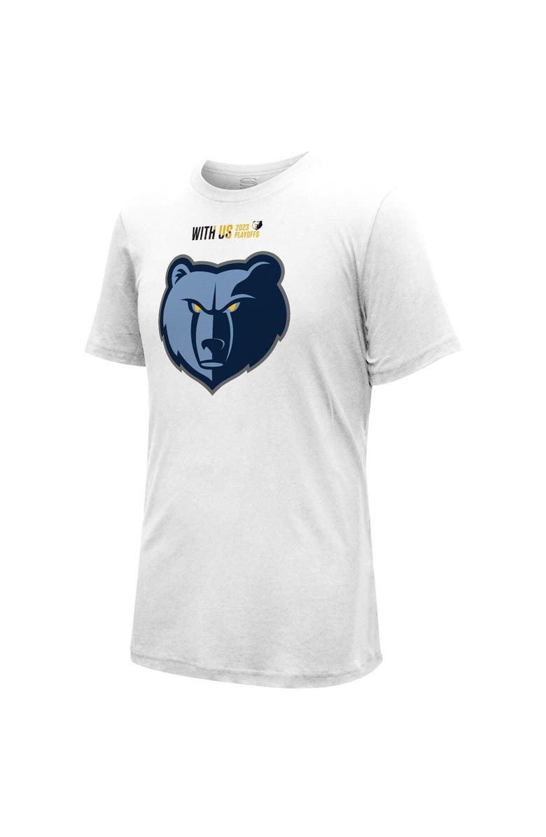 Stadium Essentials Unisex Stadium Essentials White Memphis Grizzlies 2023 NBA Playoffs Roster T-Shirt, Alternate, color, White