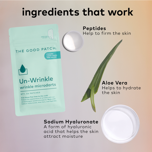 The Good Patch Un-wrinkle Microdart Patches
