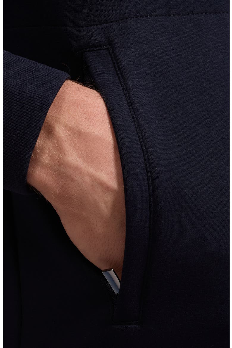 Soft Touch Knit Hoodie, Alternate, color, NAVY