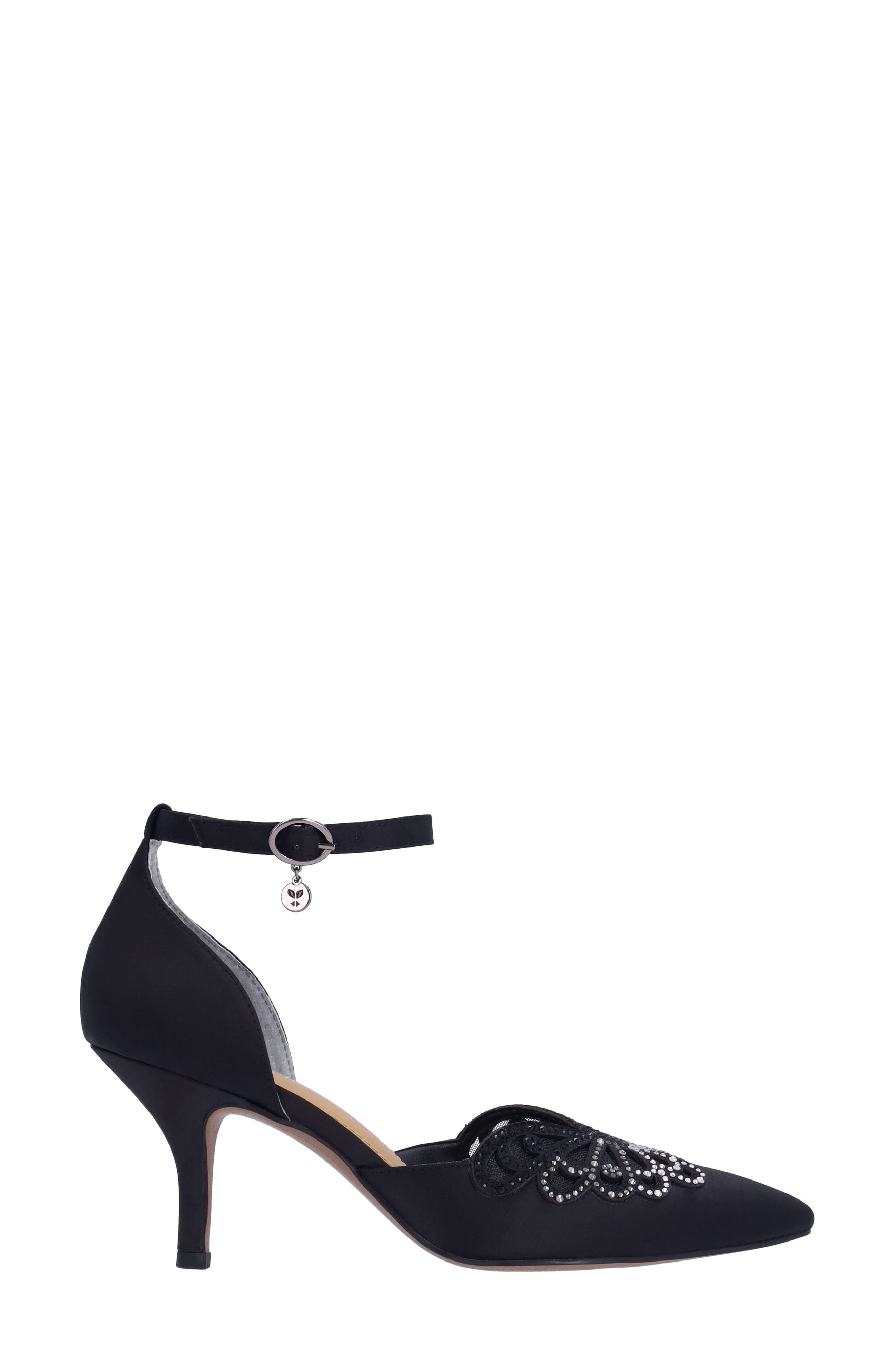 J. Reneé Isabetta Pointed Toe Pump, Alternate, color, Black