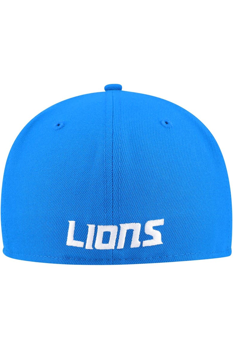 Men's New Era Blue Detroit Lions Team Basic 59FIFTY Fitted Hat, Alternate, color, Blue