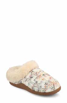 Journee Collection Adiah Faux Fur Trim Slipper