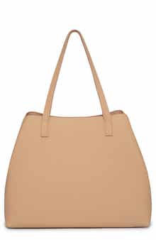 Scoresby Wide Faux Leather Tote