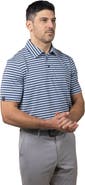 ASHWORTH GOLF Ivy Stripe Polo