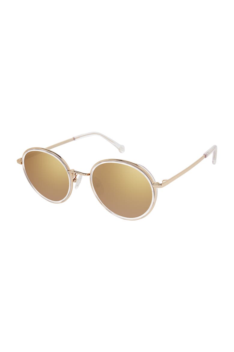 Lenny Sunglasses, Main, color, Crystal Gold