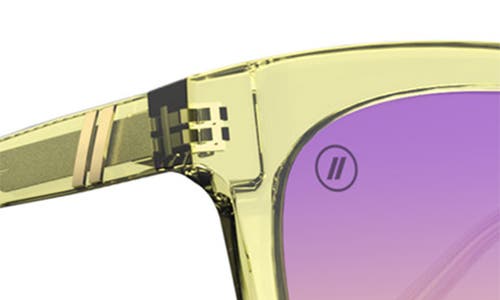 Blenders Eyewear 53mm Grove Polarized Square Sunglasses