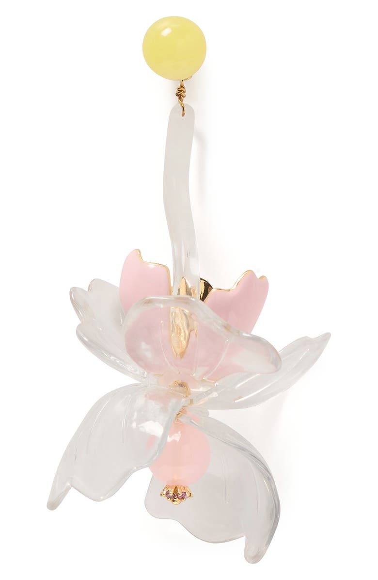 Kate Spade New York bright orchid drop earrings, Alternate, color,