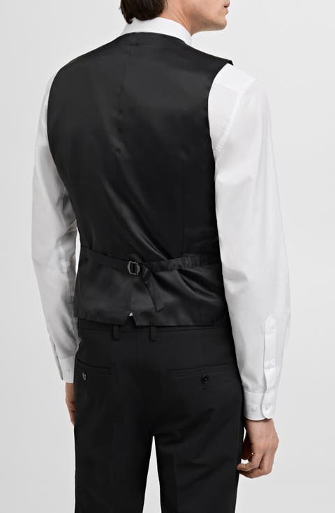 Paris Superslim Fit Suit Vest