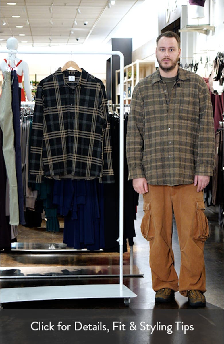 Generation Plaid Double Knit Button-Up Shirt, sales video thumbnail